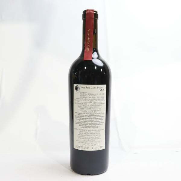 1円~Vino della Gatta（ヴィーノ デッラ ガッタ）サカキ 2020 13％ 750ml O25I300231_画像4