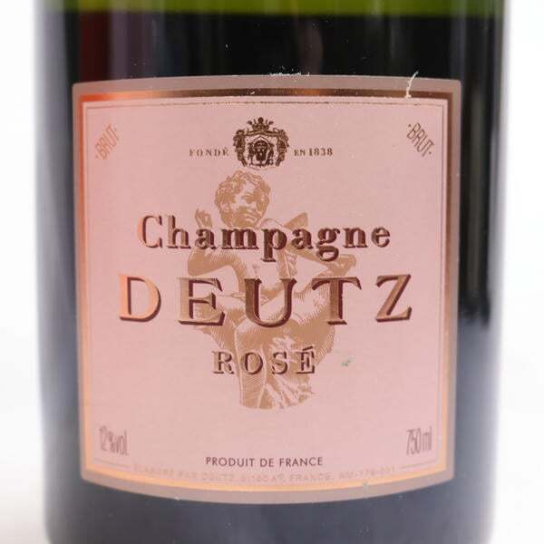 1円~DEUTZ（ドゥーツ）ロゼ 12% 750ml R25J070012_画像2