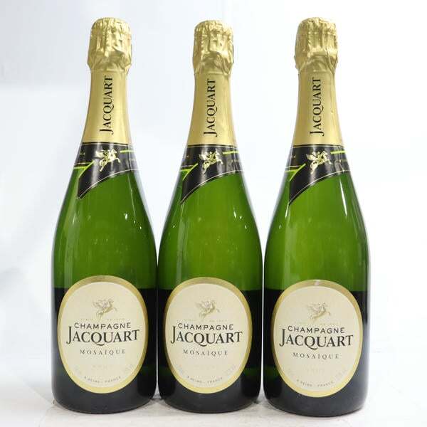 1円~【3本セット】JACQUART（ジャカール）モザイク ブリュット 12.5％ 750ml N25J120007_画像1