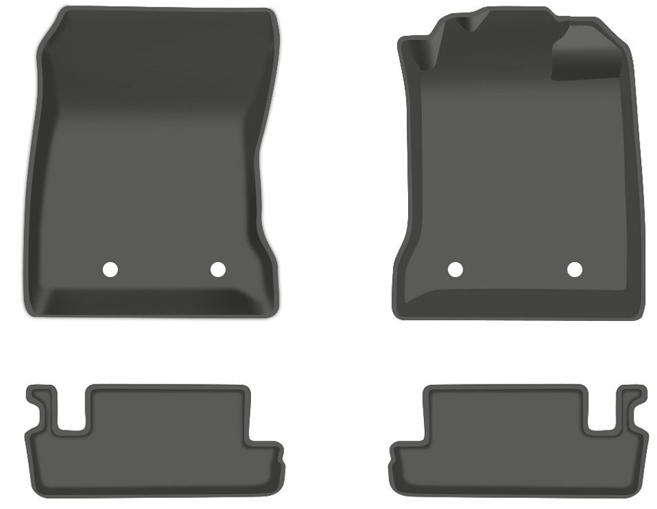 ARTINA3Dフロアマット GR86用1台分(フロント+セカンド) 新品未使用品_画像2