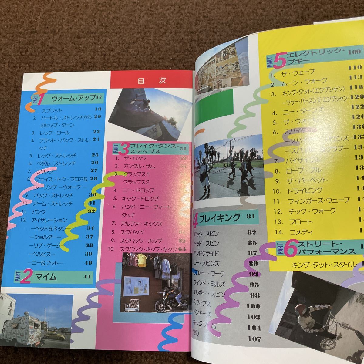 L09●ザッツブレイクダンス 笠井博 新星出版社 ロサンゼルス発 LA現地取材 全米チャンピオン Mrアニメーション 1985年 初版 251017_画像6