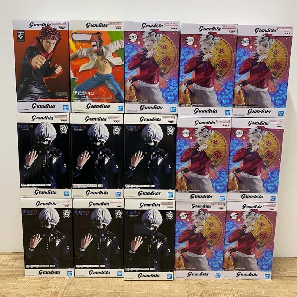 グランディスタ プライズフィギュア　まとめ売り　金木研　童磨　チェンソーマン グランディスタ プライズフィギュア まとめ売り 金木研 童磨