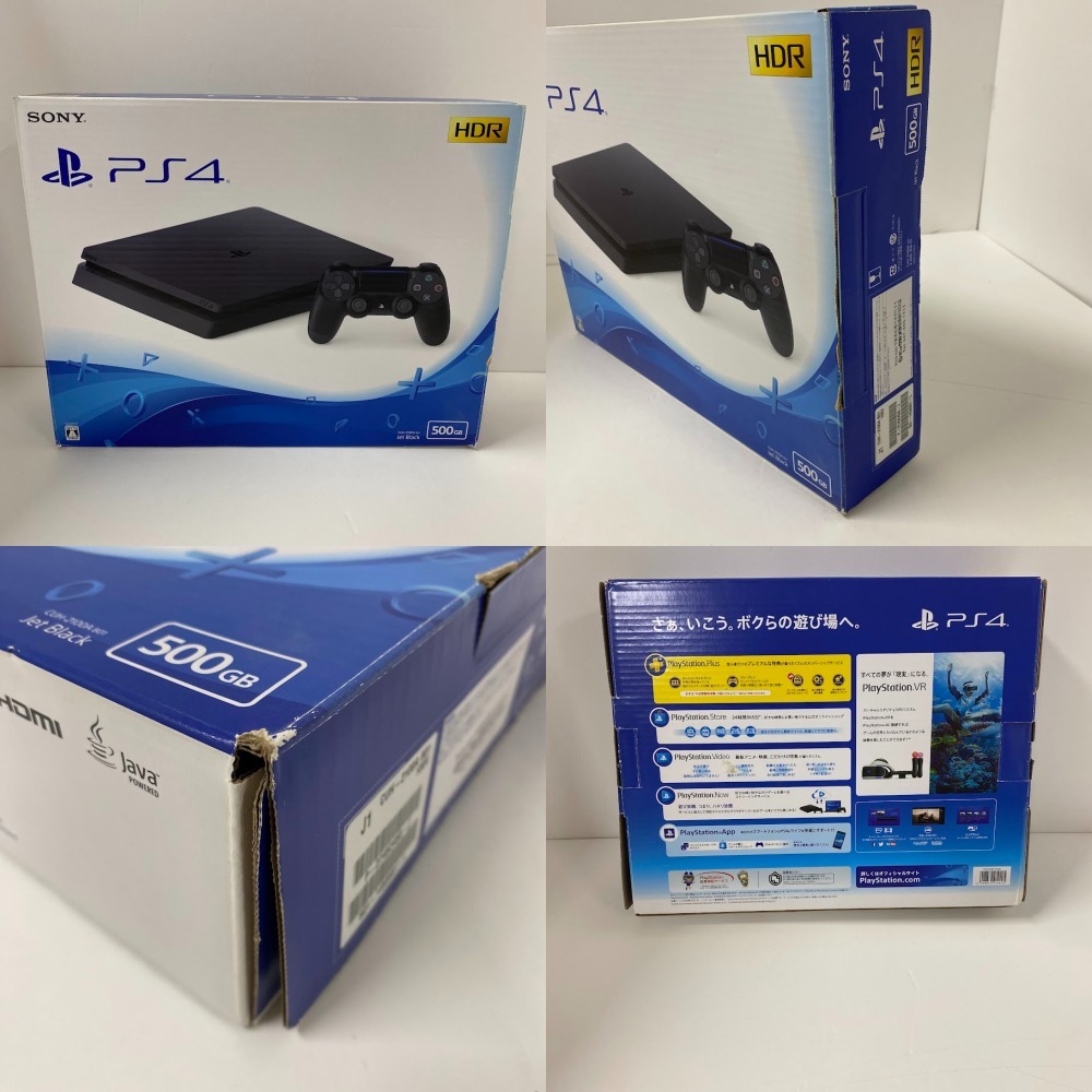 08w13482★1円~【ジャンク品】ソニー sony PS4 プレイステーション4 CUH-2100A B01 ジェットブラック ゲームハード 動作未確認【中古品】_画像9