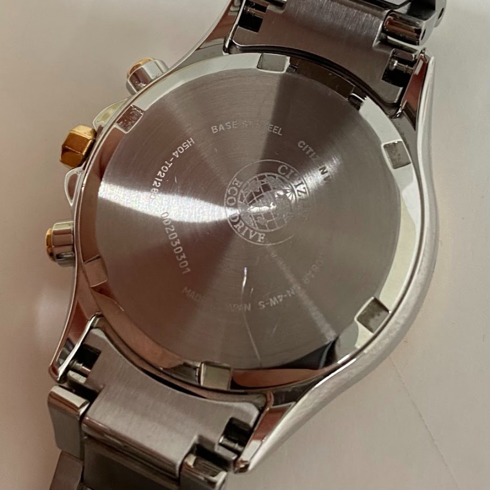 08w13736★1円~ ※動作未確認 シチズン CITIZEN H504-T021280 XC クロスシー エコドライブ レディース 腕時計 ジャンク品 中古品_画像3