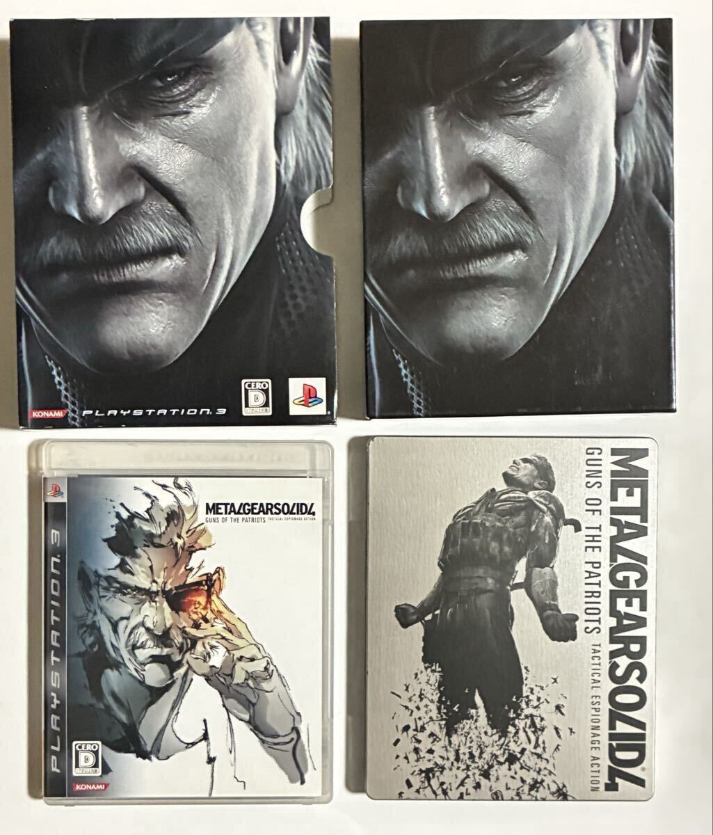 PS3 ソフト メタルギアソリッド4 ガンズオブザパトリオット スペシャルエディション METAL GEAR SOLID4 【f1028】_画像2