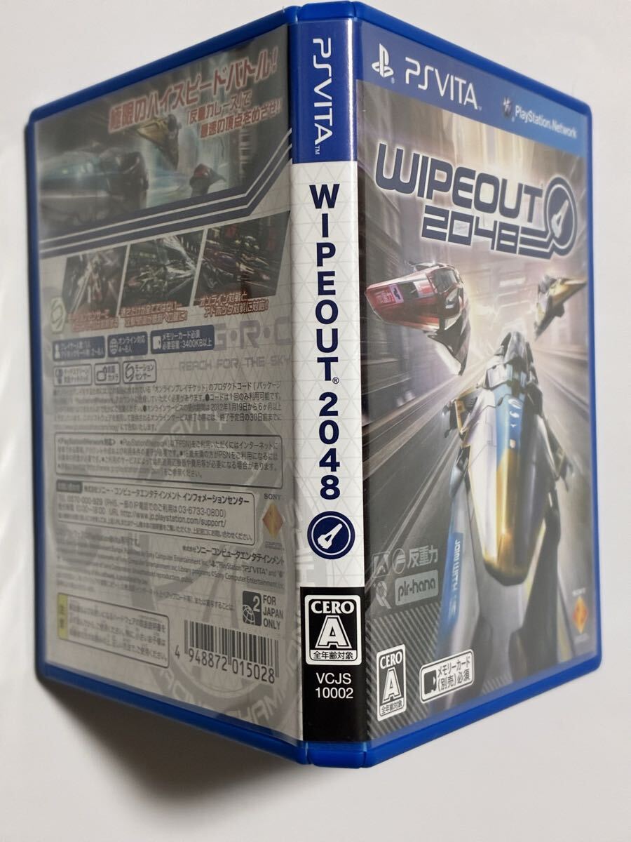 PS Vita ソフト WipEout 2048 ワイプアウト2048 【f1021-2】_画像3