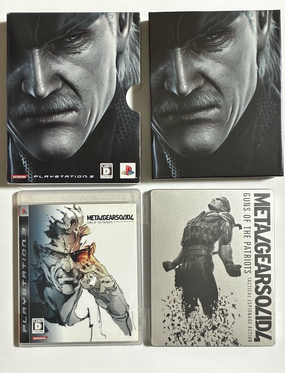PS3 ソフト メタルギアソリッド4 GUNS OF THE PATRIOTS METAL GEAR SOLID スペシャルエディション 【f1021】_画像3