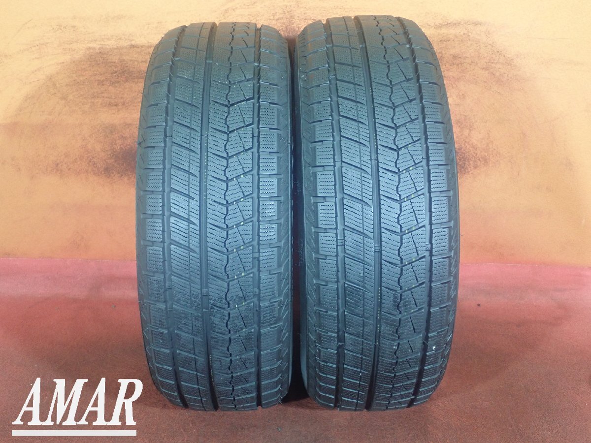 スタッドレスタイヤ●215/55R17 GRENLANDER WINTER GL868 【2024年製 : 7.5mmヤマ】/ 中古★2本 (T-9416A)送料無料/沖縄別途_画像1