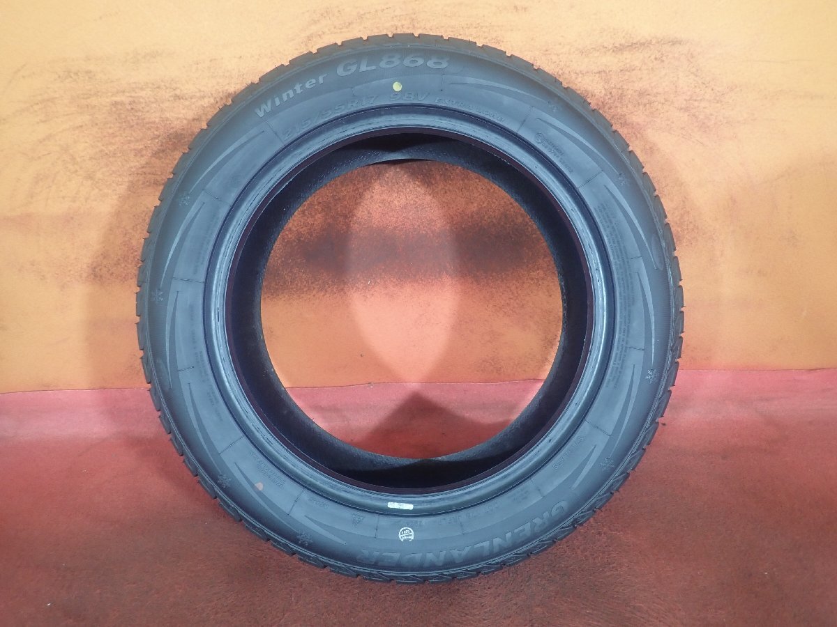 スタッドレスタイヤ●215/55R17 GRENLANDER WINTER GL868 【2024年製 : 7.5mmヤマ】/ 中古★2本 (T-9416A)送料無料/沖縄別途_画像10