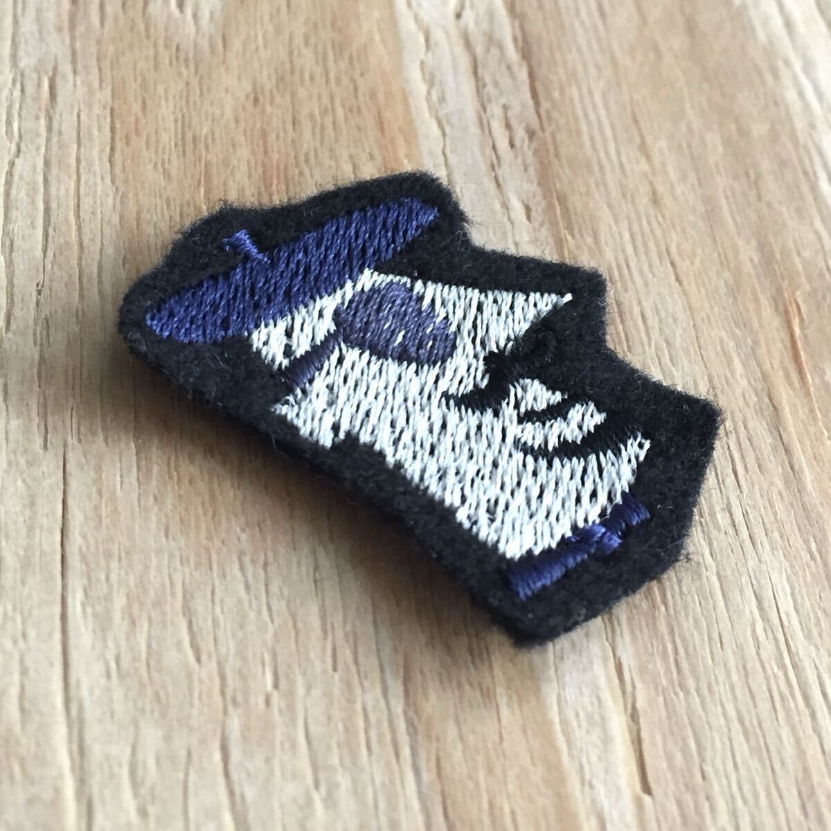 新品 PORTER CLASSIC Felt patch ポータークラシック フェルトパッチ ワッペン 2枚 日本製 MADE IN JAPAN KICHIZO SASHIKO SASHIKO MUATSU_画像7