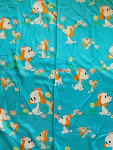 レトロ生地★可愛い動物２_画像1