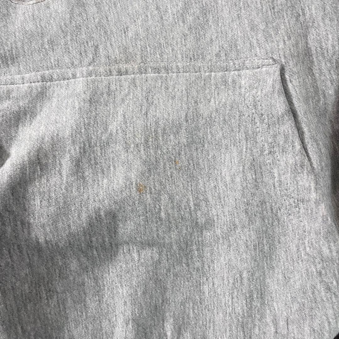 90s シボレー GMC カレッジ 刺繍 パーカー グレー L アメ車 古着_画像5