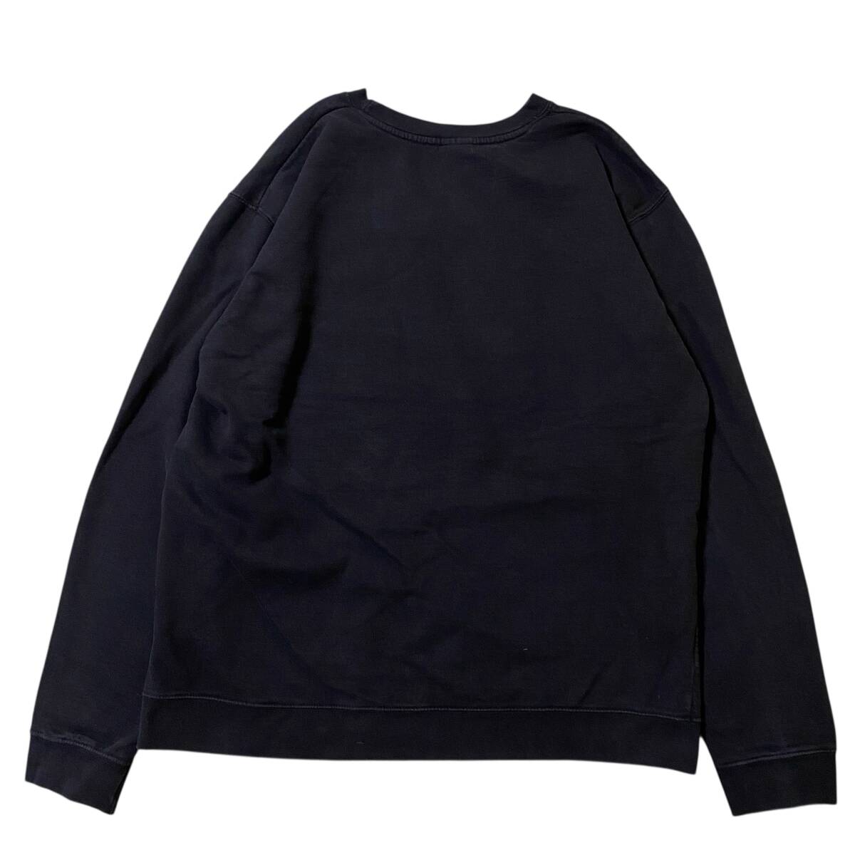 アメリカ古着 OBEY スウェット トレーナー カモフラ 迷彩 ロゴ 裏起毛 XLサイズ 【H364】_画像2