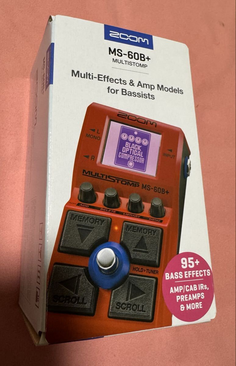 zoom ms-60b+ 美品! ズームマルチエフェクター_画像6