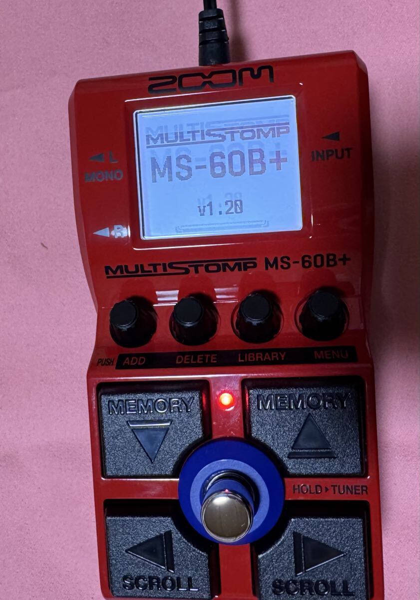 zoom ms-60b+ 美品! ズームマルチエフェクター_画像4