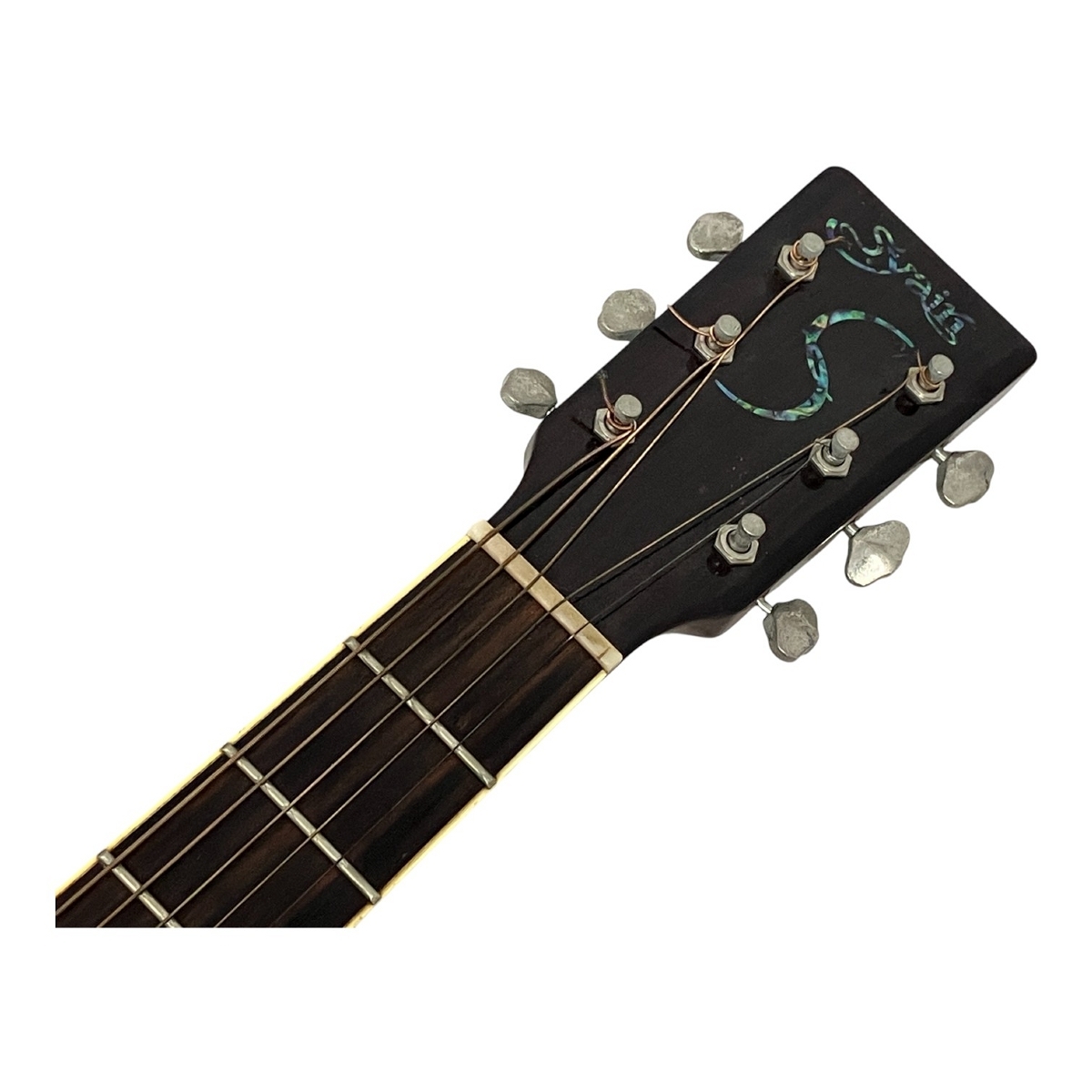 s.Yairi ヤイリ YHV-28/N Dreadnought ドレッドノートタイプ アコースティックギター ハードケース付き アコギ 楽器 ジャンク M10445372_画像2