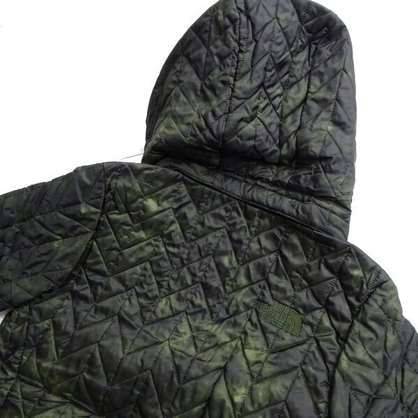 THE NORTH FACE ノースフェイス 新品 定2.5万 軽量 耐久撥水 フーディー 中綿入り キルティングコート F81 KHA 85/M ▲048▼kkf1540e_画像5