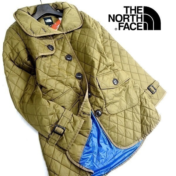 THE NORTH FACE ノースフェイス 新品 定2.5万 軽量 耐久撥水 裏フリース コート ジャケット F80 TAN 90/L ▲048▼kkf1505c_画像1