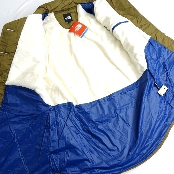 THE NORTH FACE ノースフェイス 新品 定2.5万 軽量 耐久撥水 裏フリース コート ジャケット F80 TAN 90/L ▲048▼kkf1505c_画像2