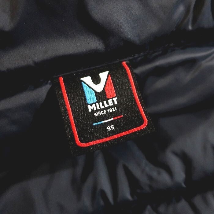 MILLET ミレー 新品 フランス発 ナイロン パッカブル ジップアップ ダウンジャケット ブルゾン MXQSD-010M6 紺 105(XL)▲070▼50128k04_画像7
