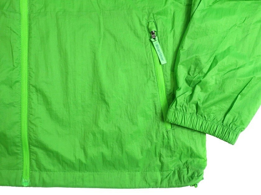 karrimor カリマー 新品 防風 撥水 リップストップナイロン スタンドカラー ジャケット ウィンドブレーカー PM301 緑 100/L▲010▼10716k10_画像5