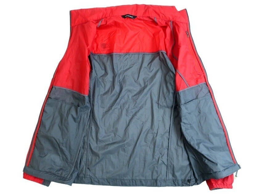 karrimor カリマー 新品 スタンドカラー ジップアップ シールドジャケット ウィンドブレーカー JPM5006 赤100/L▲010▼10716k12_画像6