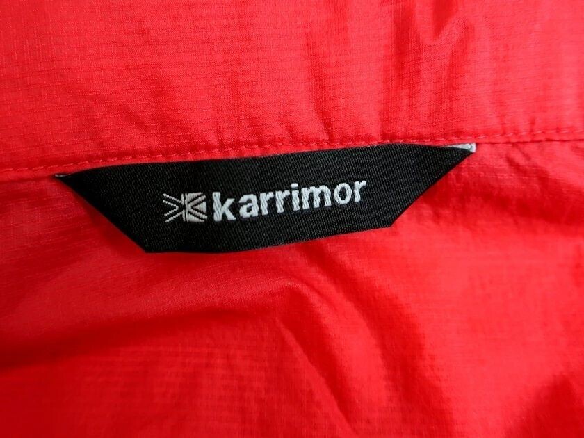 karrimor カリマー 新品 スタンドカラー ジップアップ シールドジャケット ウィンドブレーカー JPM5006 赤100/L▲010▼10716k12_画像7