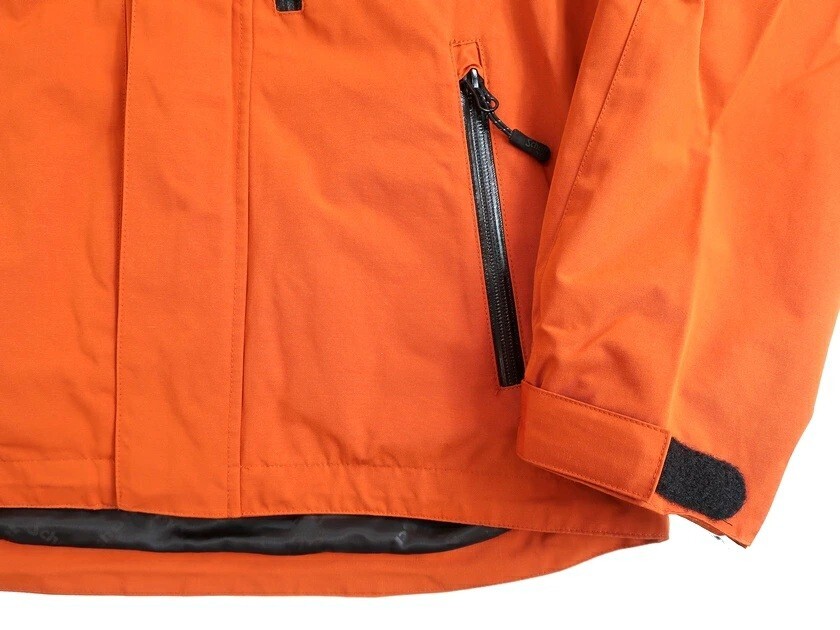Schott ショット 新品 定2.9万 ワッペン リフレクトプリント フード付 シンセティック フィールドジャケット 3102058 橙 S▲080▼20331k12_画像5