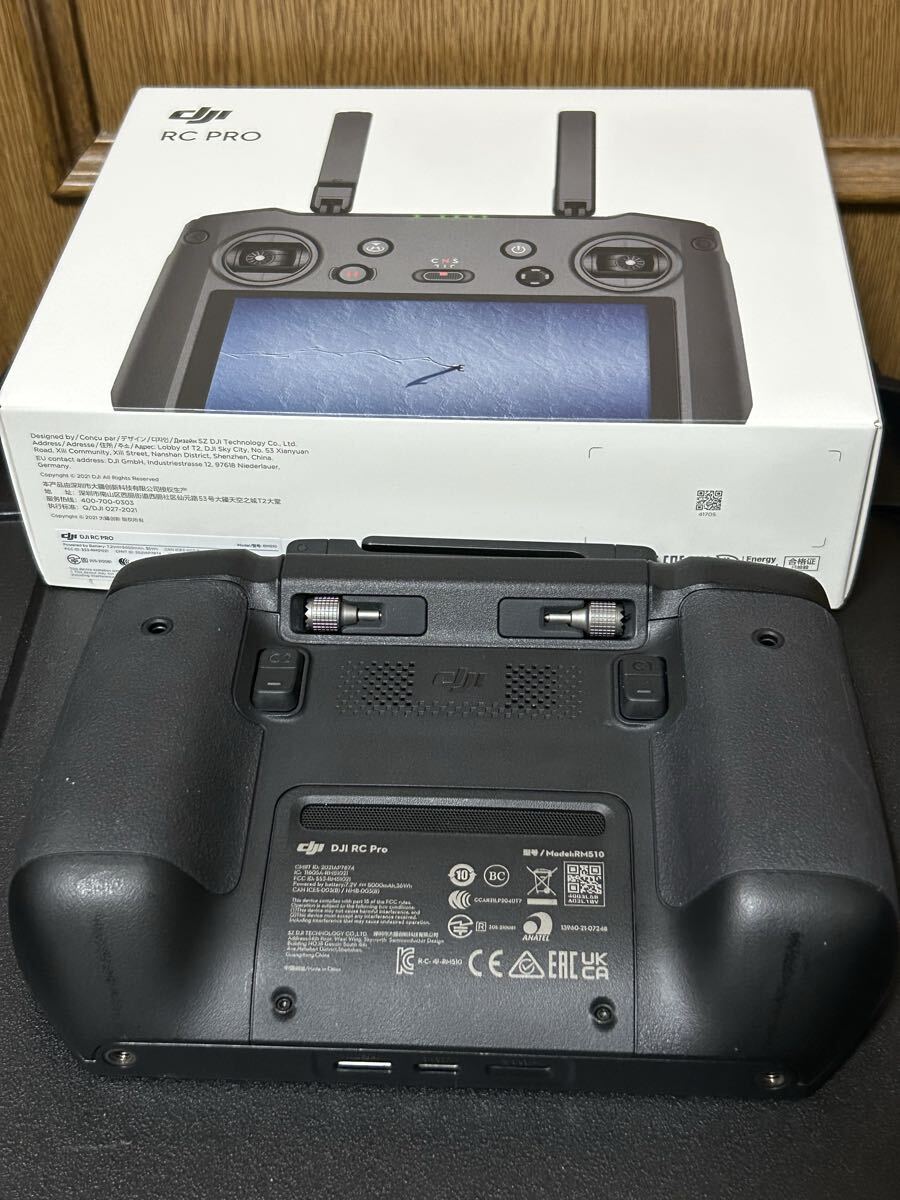 3回使用 DJI RC PRO 送信機 コントローラー プロポ RM510 スマートコントローラー_画像6