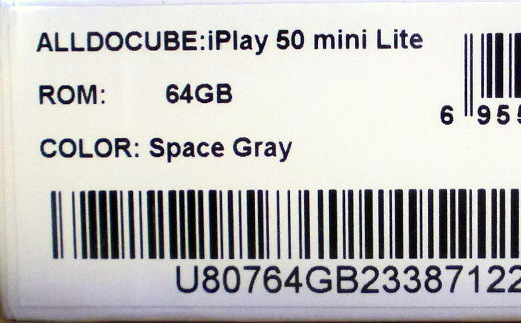 ALLDOCUBE iPlay 50 mini Lite 64GB アンドロイド13 タブレット PC_画像6