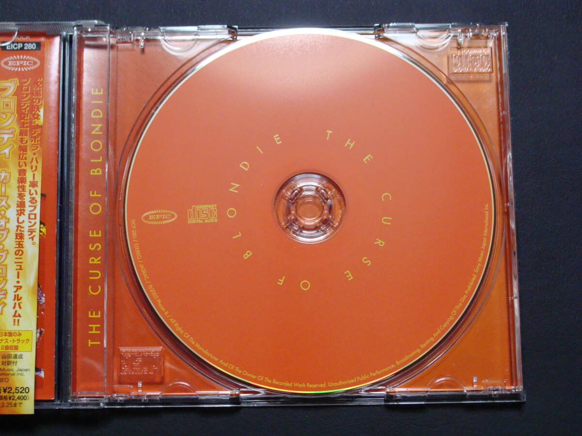ブロンディ カース・オブ・ブロンディ 日本盤CD 帯付き EICP 280 BLONDIE The Curse of Blondie ボートラ2曲 2003年作品 送料185円_画像8