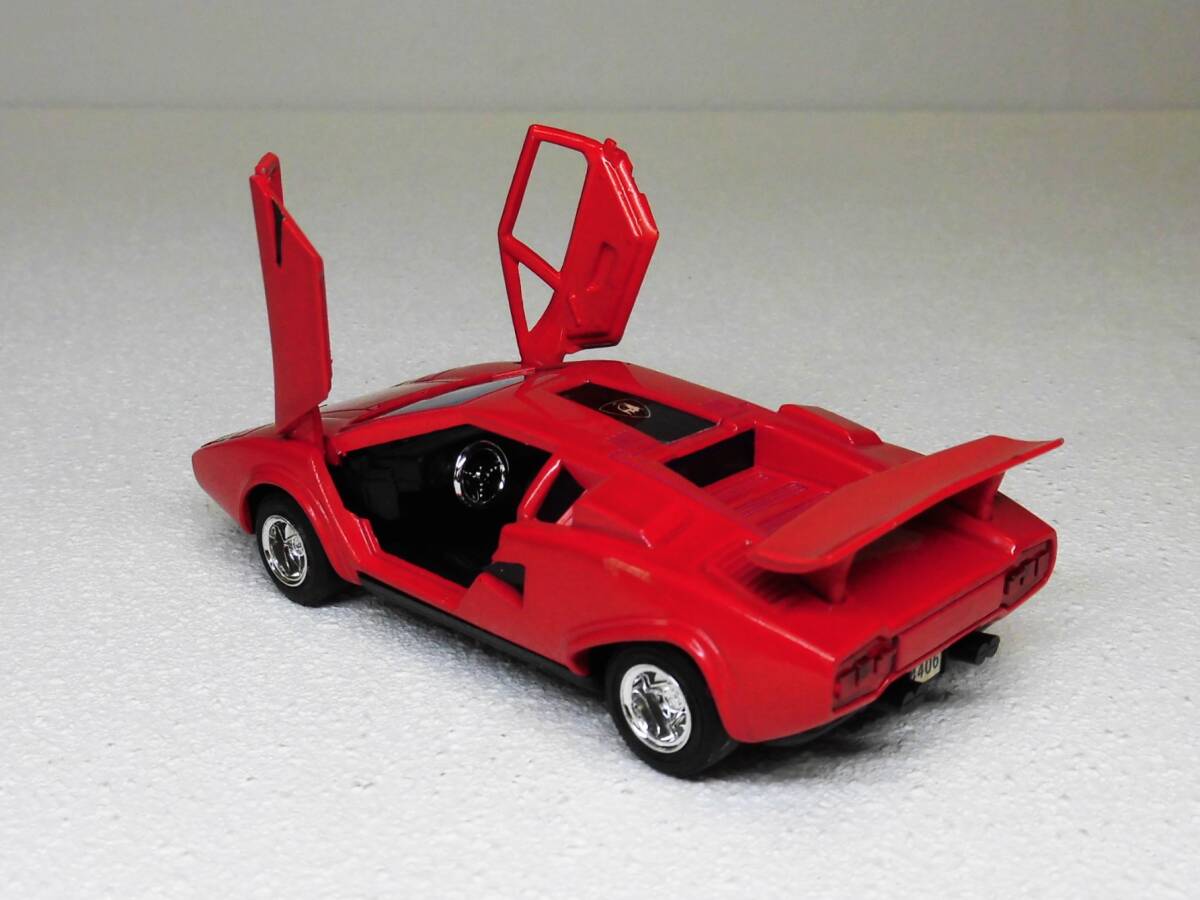 未使用品 シンセイ ジェットマシーン”ランボルギーニカウンタック”赤 1/38スケール_画像6