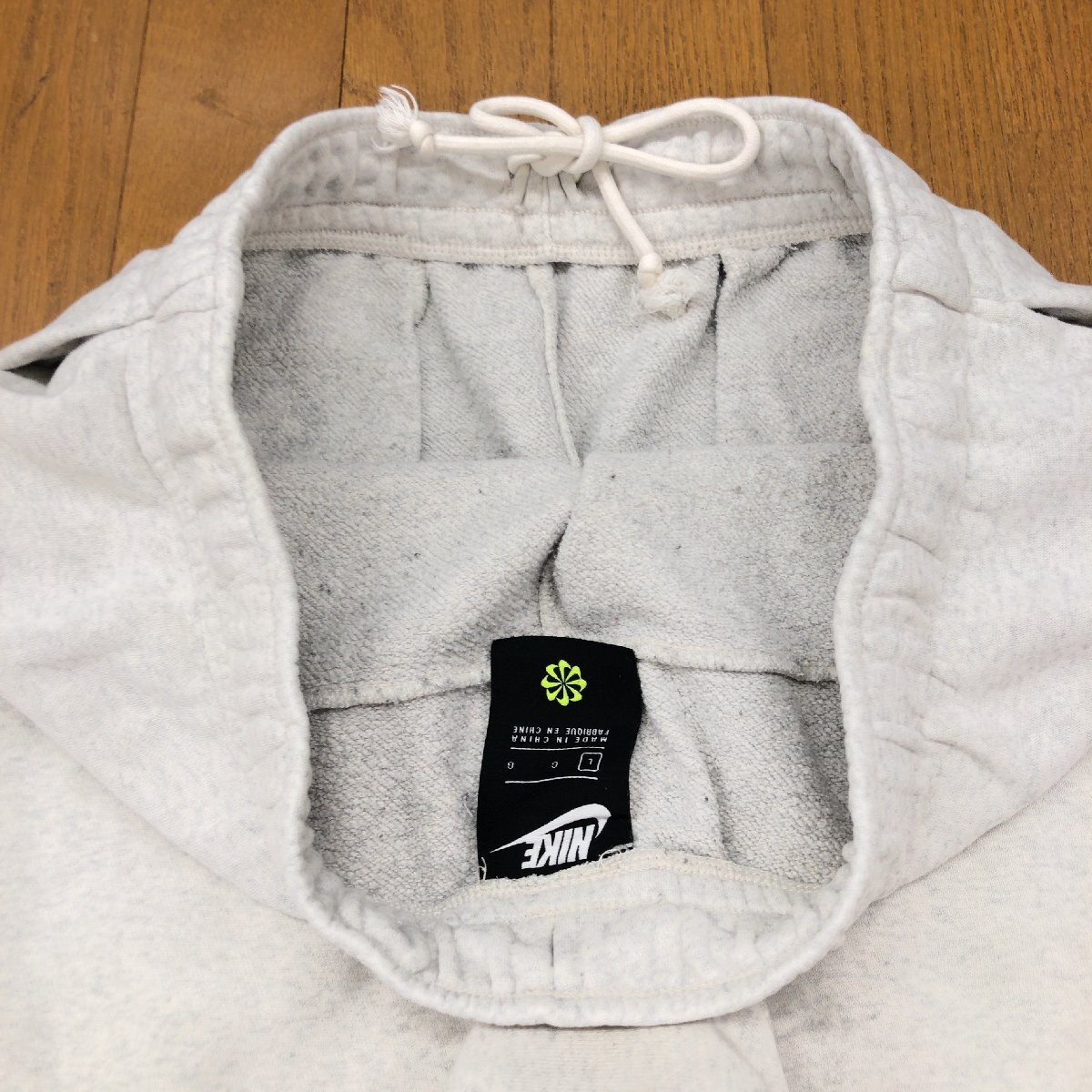 ●NIKE ナイキ 定価7,700円 CF BB RGRND クラブ スウェット ジョガーパンツ L ライトグレー スウェットパンツ スポーツMIX ストリート 紳士_画像7