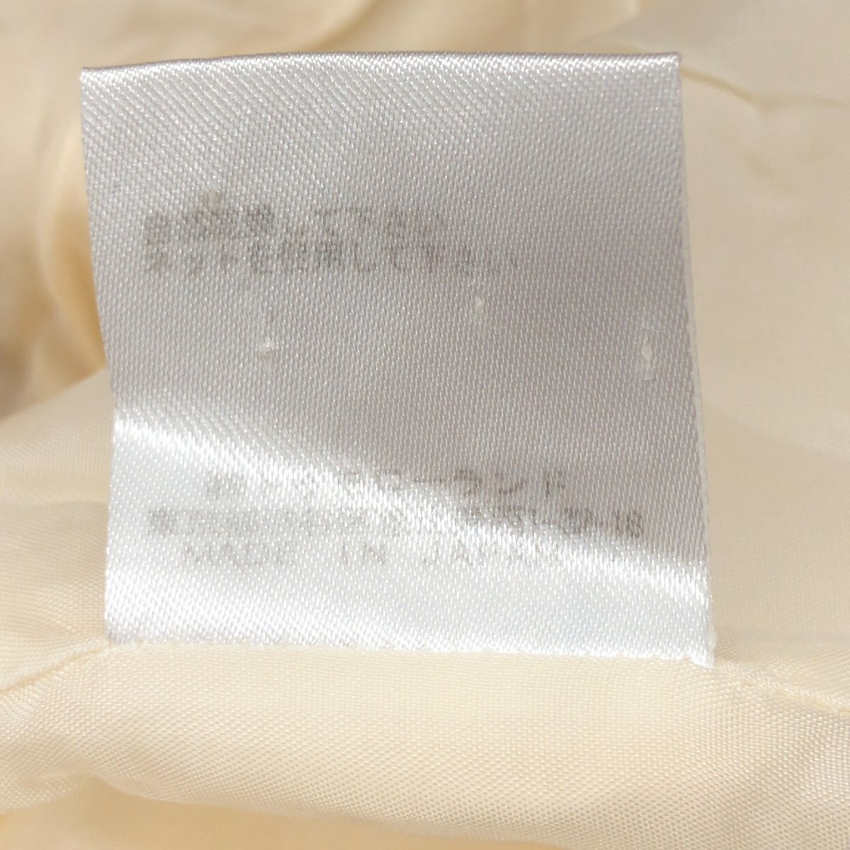 GALERIE VIE ギャルリーヴィー トゥモローランド ウール100% テーパードパンツ 0 w74 白系 アイボリー 日本製 スラックス レディース_画像7