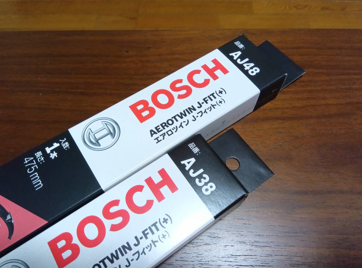 N-ONE (JG1,JG2,JG3,JG4) BOSCH・エアロツインJ-FIT＋ AJ48,AJ38 ワイパー1台分2セット_画像1