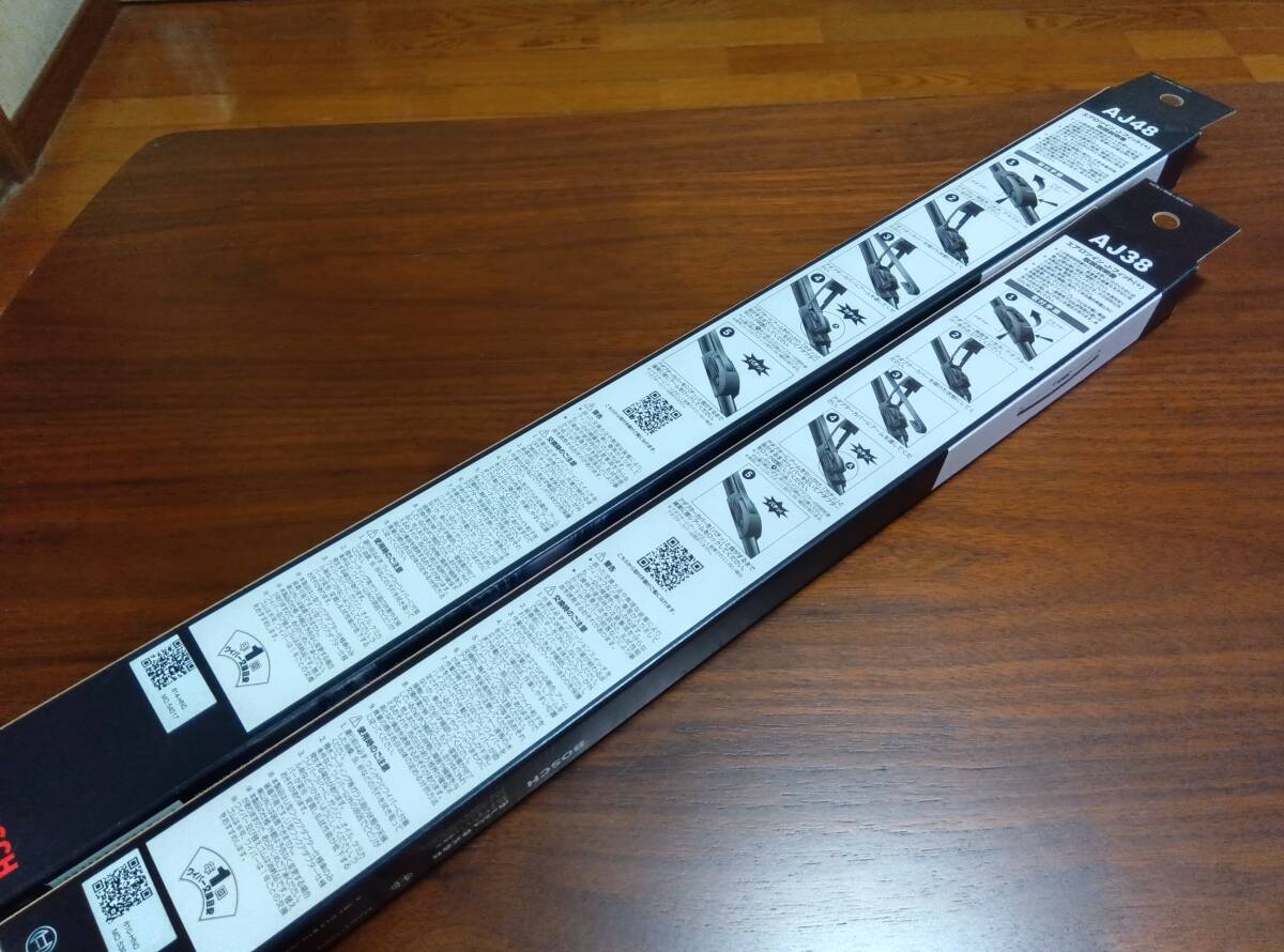 N-ONE (JG1,JG2,JG3,JG4) BOSCH・エアロツインJ-FIT＋ AJ48,AJ38 ワイパー1台分2セット_画像3