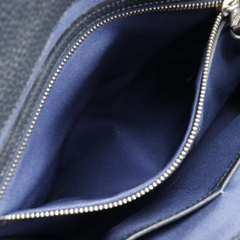 ADMJアクセソワ エーディーエムジェイ アクセソワ・ドゥ・マドモワゼル トートバッグ レザー 黒 レディース【I201525054】中古_画像7