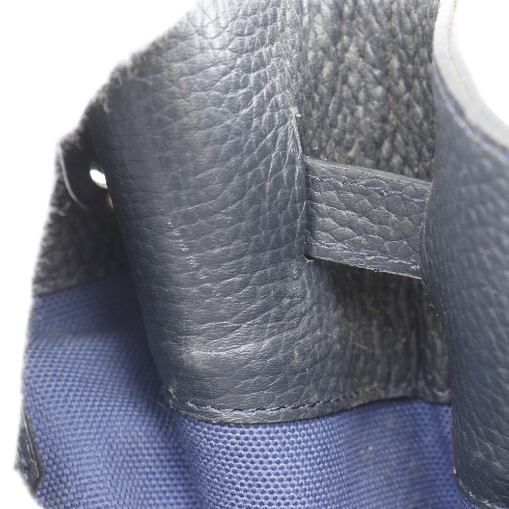 ADMJアクセソワ エーディーエムジェイ アクセソワ・ドゥ・マドモワゼル トートバッグ レザー 黒 レディース【I201525054】中古_画像8