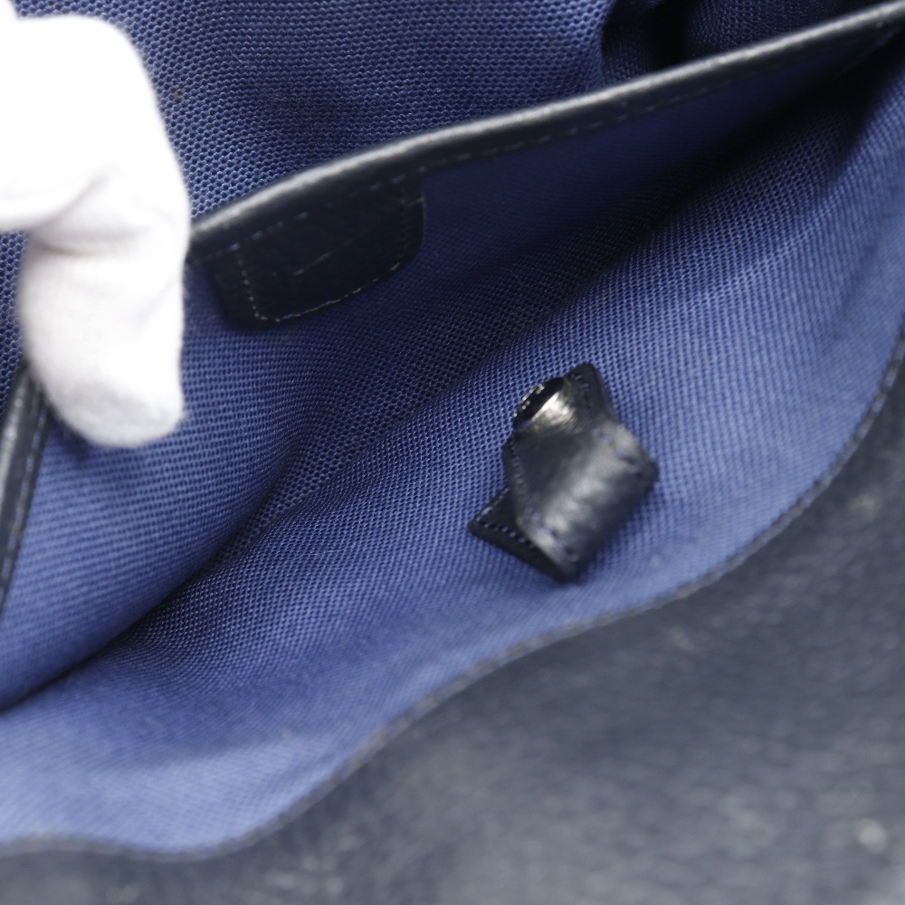 ADMJアクセソワ エーディーエムジェイ アクセソワ・ドゥ・マドモワゼル トートバッグ レザー 黒 レディース【I201525054】中古_画像9