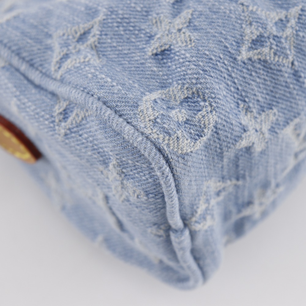 LOUIS VUITTON ルイ・ヴィトン ナノ・スピーディ 2WAYショルダー M11212 ハンドバッグ モノグラムデニム 【I180725097】中古_画像4