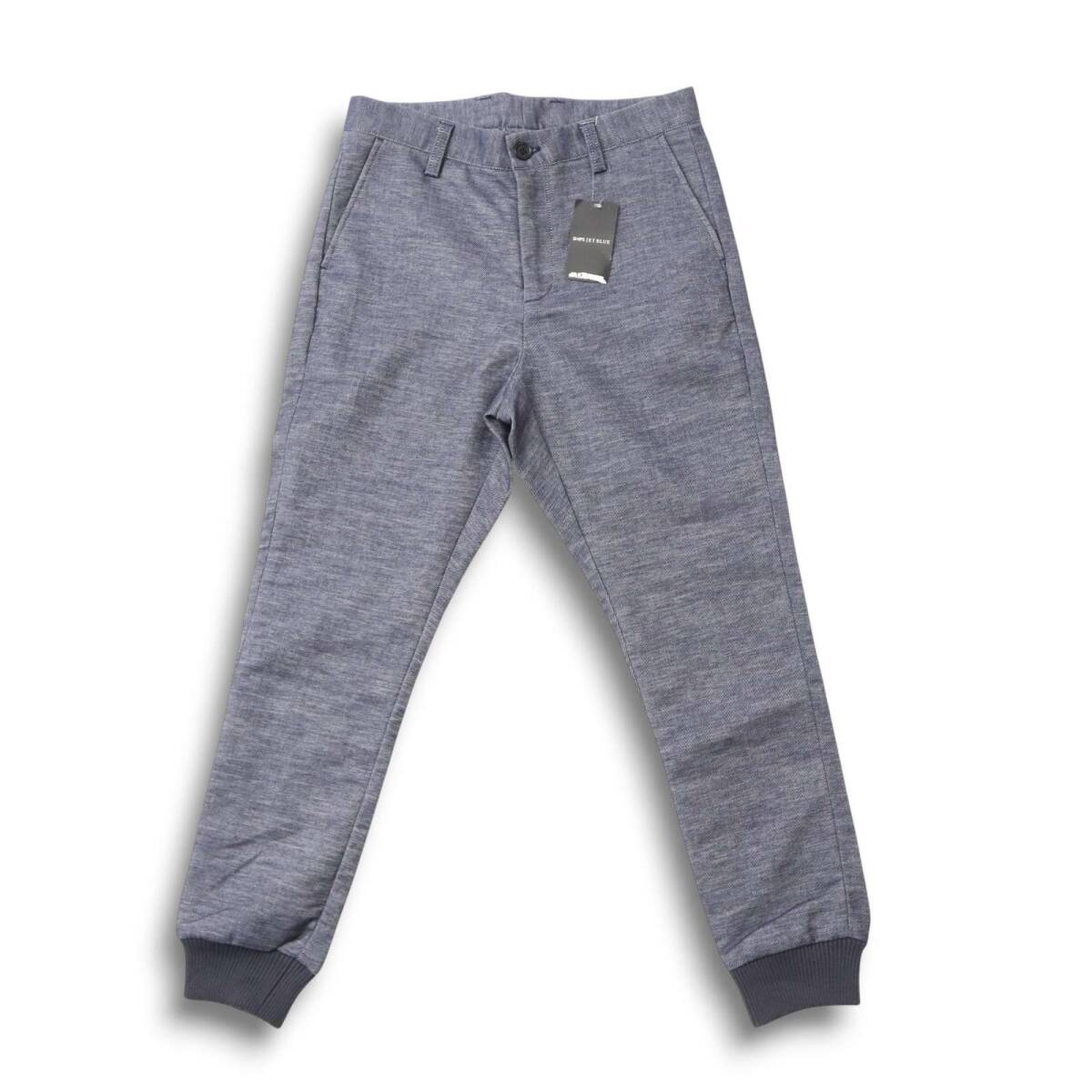 【新品 未使用】 SHIPS JET BLUE シップス 通年 ストレッチ★ イージー ストレッチ ジョガー パンツ Sz.S メンズ_画像2