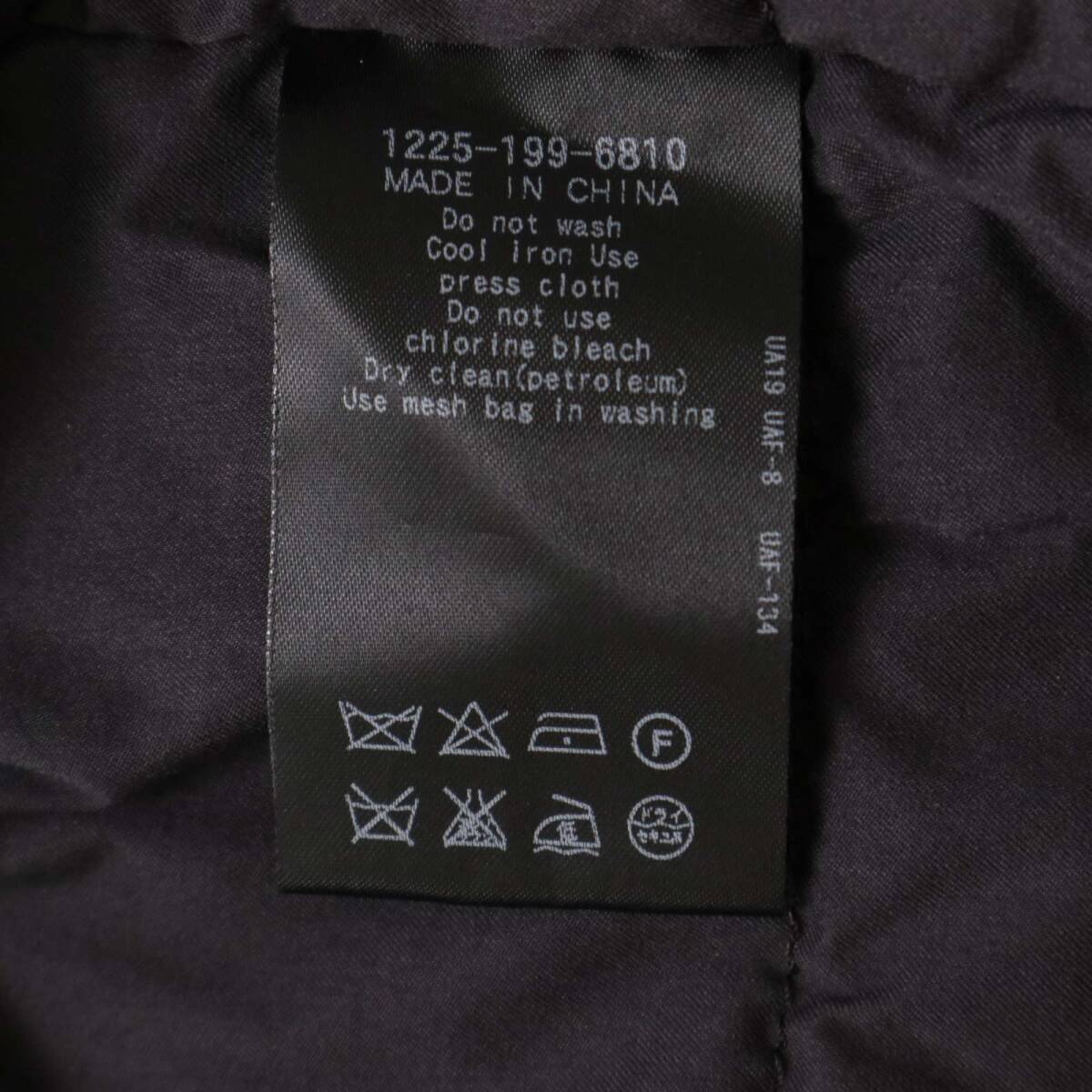 BEAUTY&YOUTH ユナイテッドアローズ 秋冬★ 中綿 ブルゾン スタジャン ジャケット Sz.M メンズ 紺 ネイビー_画像7