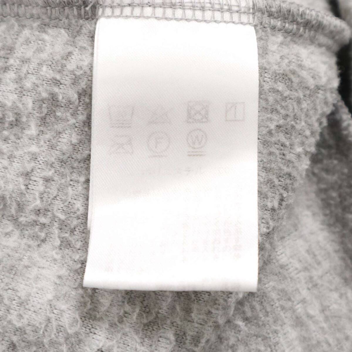 Paradiso パラディーゾ ゴルフ 秋冬 フリース★ 長袖 ハーフジップ シャツ Sz.M メンズ 灰 グレー_画像7