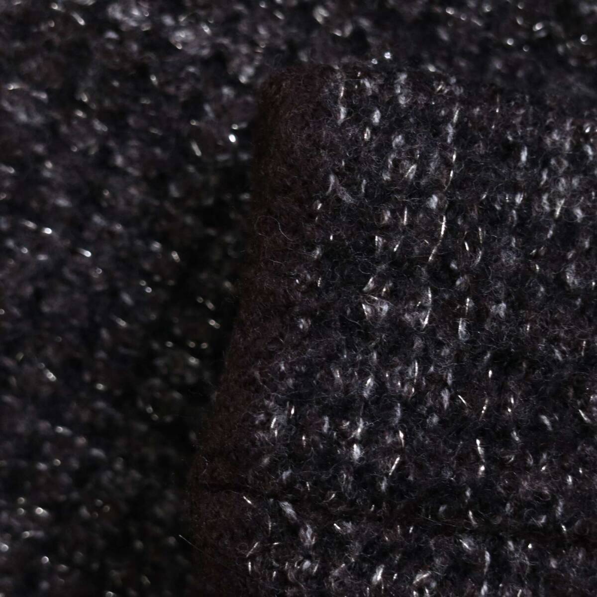 JOSEPH HOMME ジョセフ オム 秋冬 ウール モヘヤ混★ セーター Vネック プルオーバー ニット Sz.46 メンズ_画像3