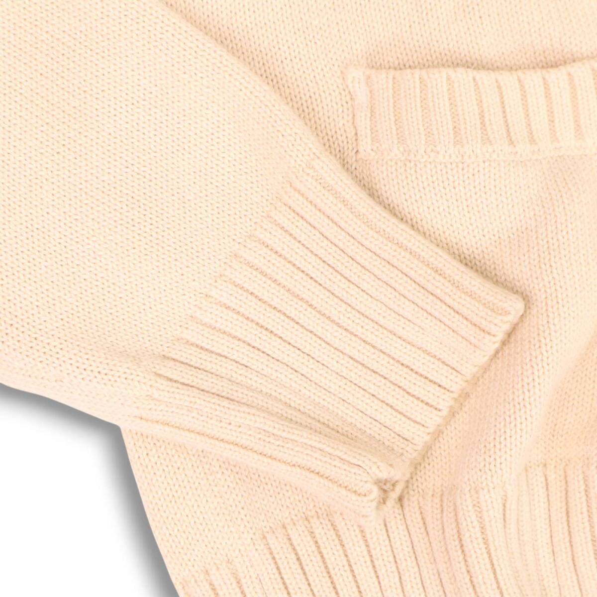 EAST BOY イーストボーイ 通年 ピンク刺繍♪ コットン スクール ニット カーディガン Sz.9 レディース 女子 学生 通学_画像3