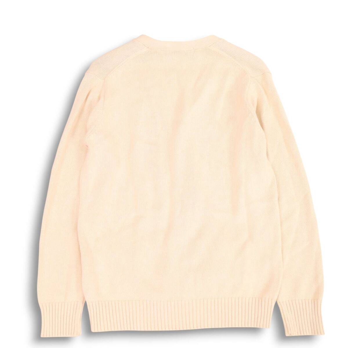 EAST BOY イーストボーイ 通年 ピンク刺繍♪ コットン スクール ニット カーディガン Sz.9 レディース 女子 学生 通学_画像5