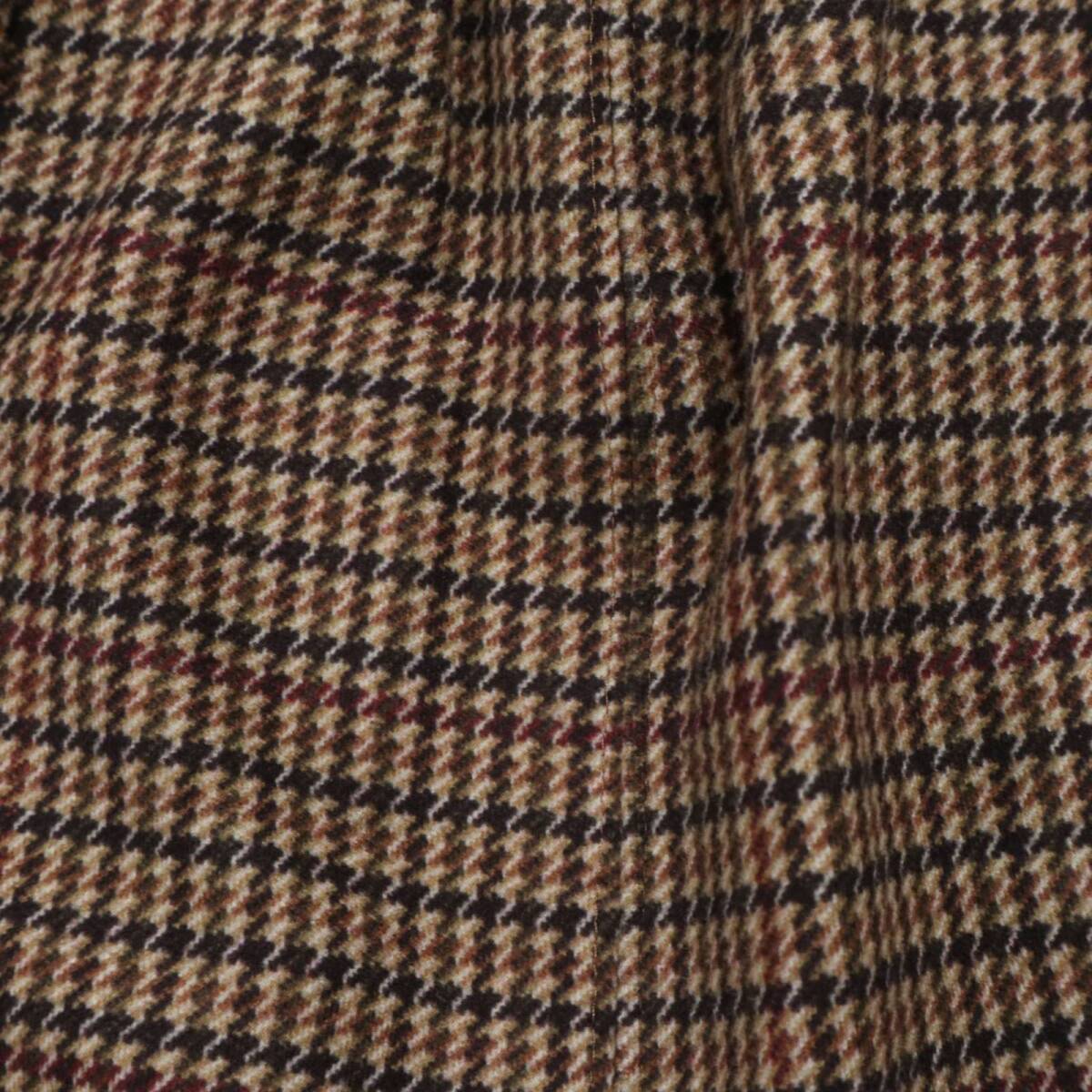 UNITED TOKYO ユナイテッドトウキョウ ダウン ファブリック★ 千鳥 ストレッチ テーパード パンツ Sz.2 メンズ 日本製 滋賀_画像4