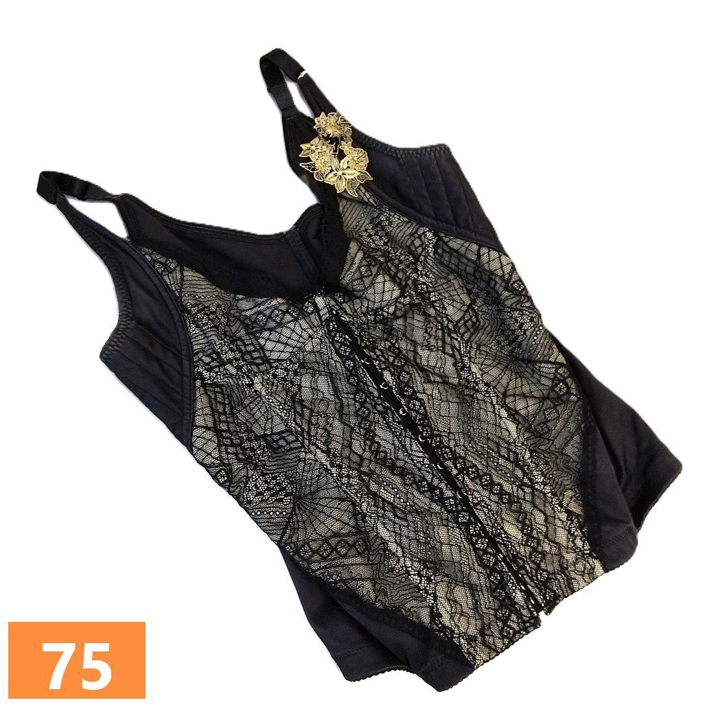 マルコ コントロールキャミ 75 サラヴィール レヴリブラック　黒 補正　補整　USED　　m2126_画像1