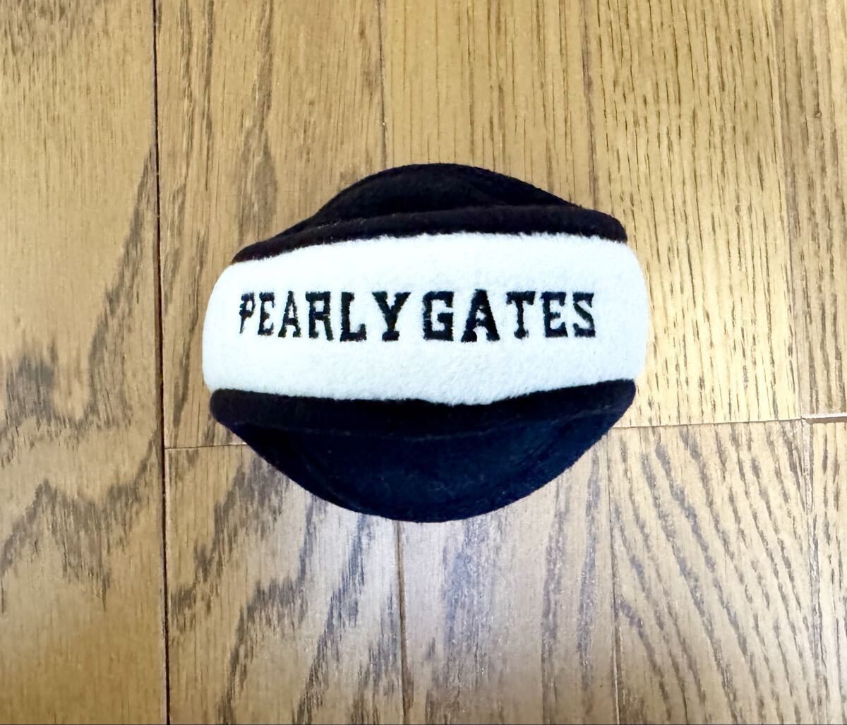 PEARLY GATES イヤーマフ 白 黒 耳当て パーリーゲイツ 89 ゴルフ_画像2