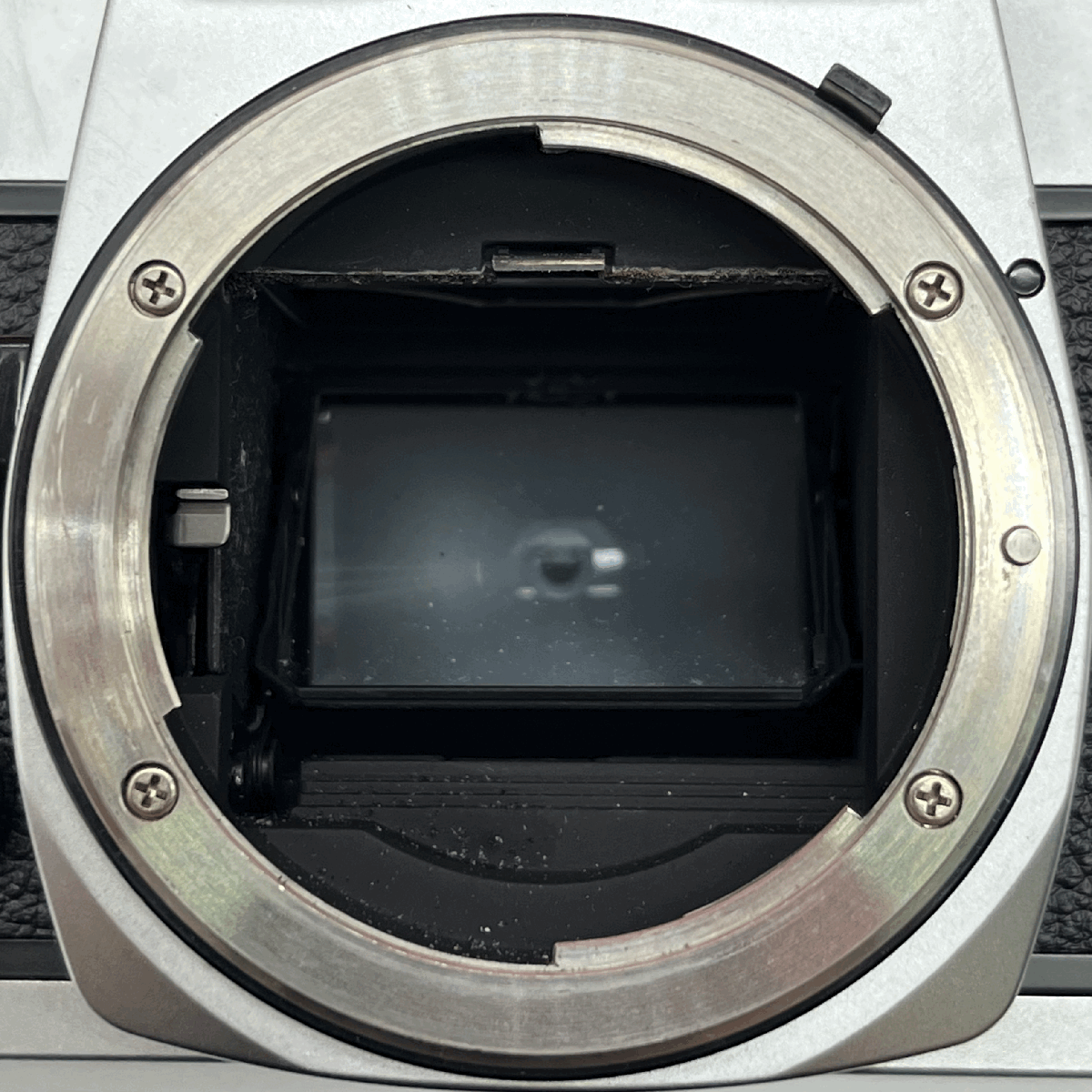 ☆14 Nikon FE2 フィルム一眼レフカメラ ボディ 動作品 1円スタート ニコンの画像9